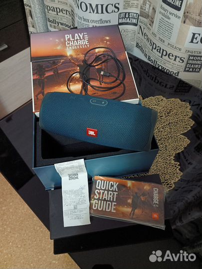 Оригинальная колонка jbl charge 4