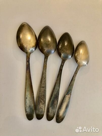 Набор серебряных кофейных ложек