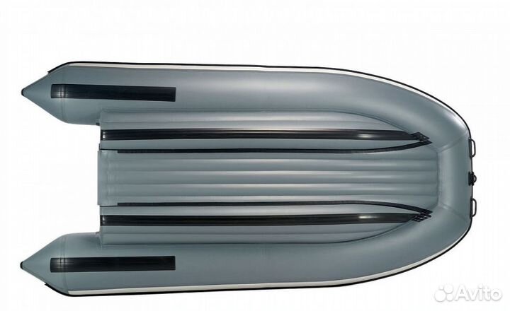 Лодка mishimo (Мишимо) lite DF 430, бело-серая