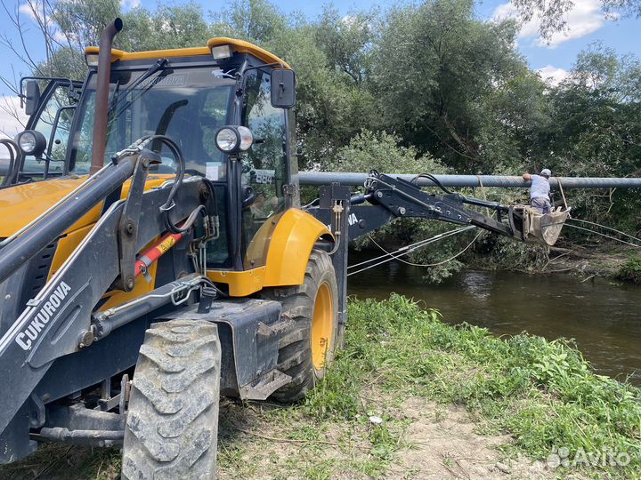Аренда экскаватора погрузчика