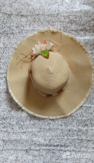 Шляпа женская соломенная Греция