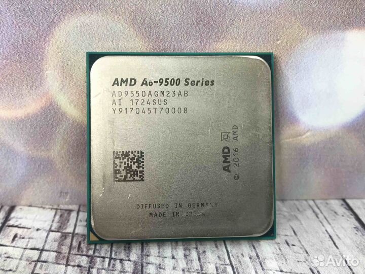 AMD A6 9550 3,8GHz, AM4 сокет