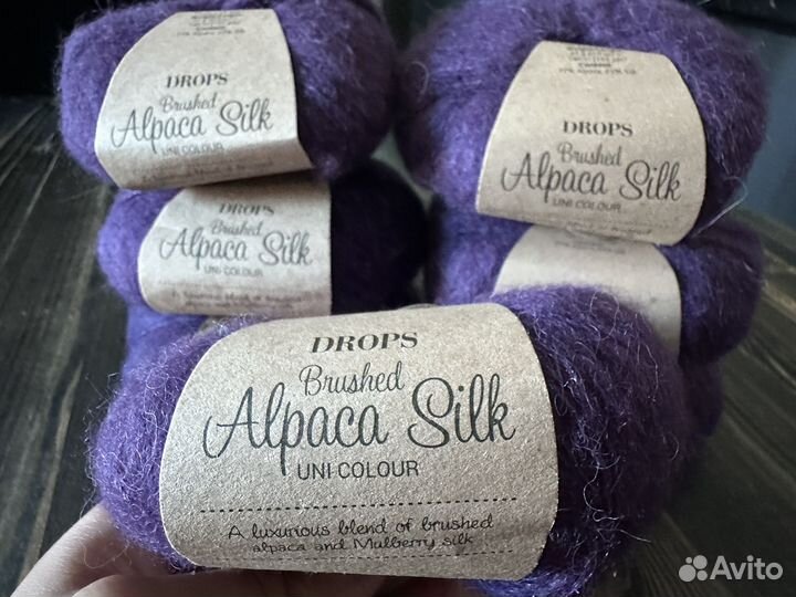 Пряжа drops alpaca silk