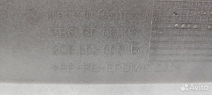 Порог правый Volkswagen Passat Cc 357 CCZ