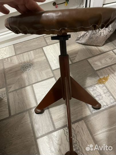 Стул для пианино винтовой СССР