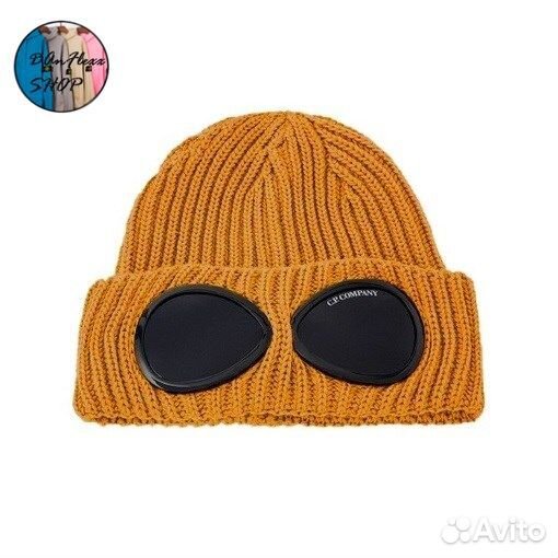 Шапка C.P. Company (горч.)