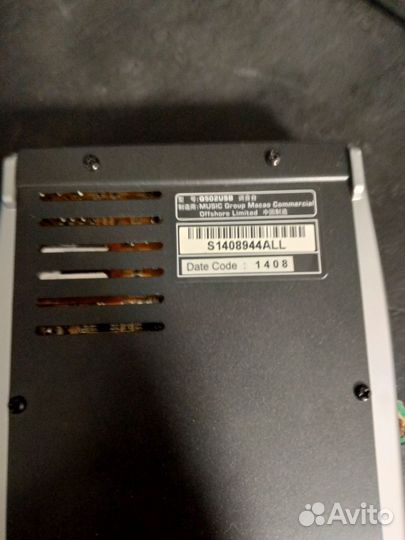 Behringer xenix q502 usb