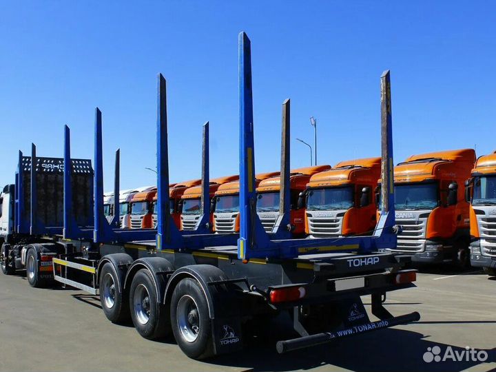 Полуприцеп лесовоз (сортиментовоз) Тонар L3 (9445), 2023