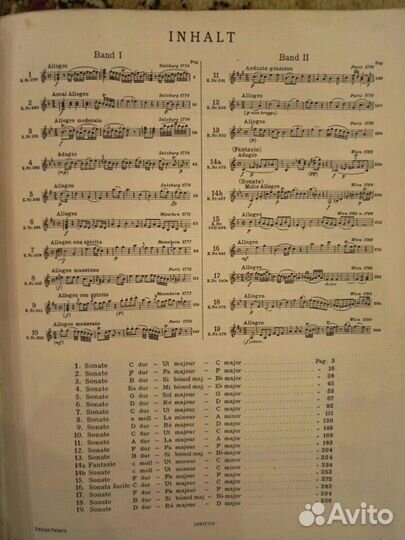 Ноты для фортепиано