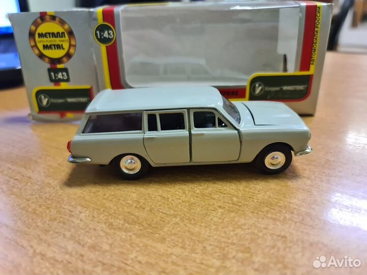 Модель 1:43 Волга газ 24 02 серый