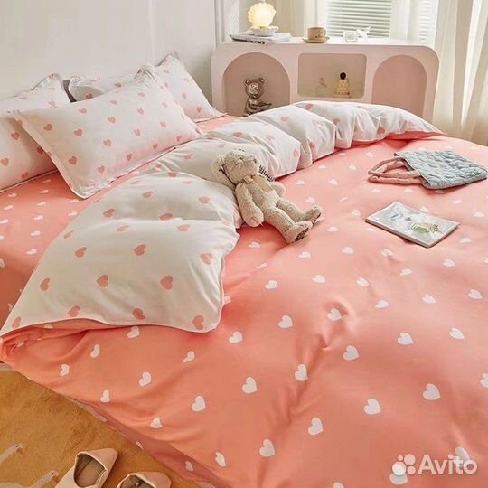 Белье постельное (комплект) евро