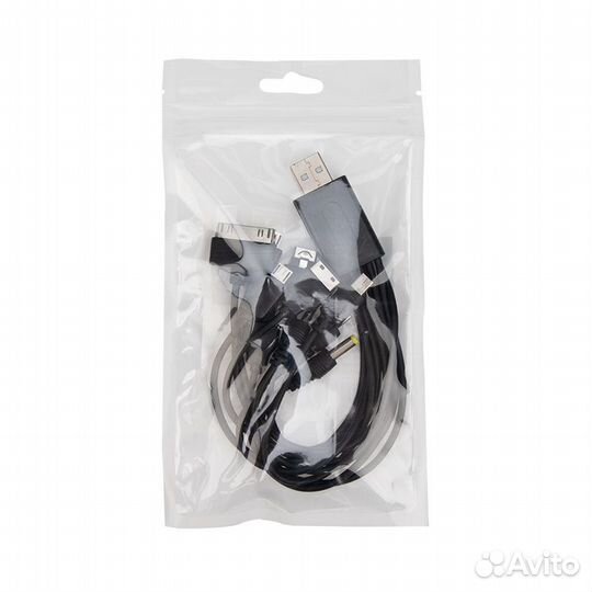 USB кабель 10в1 microUSB/miniUSB/30 pin/LG Chocola
