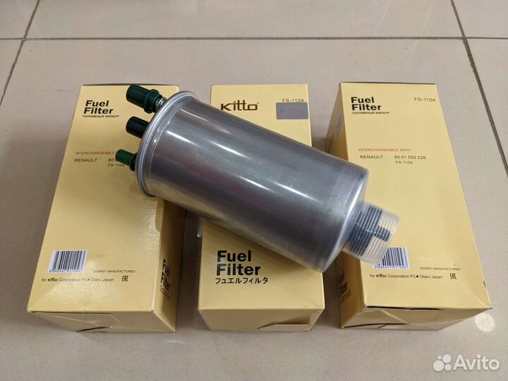 Фильтр топливный renault duster 1,5 DCI