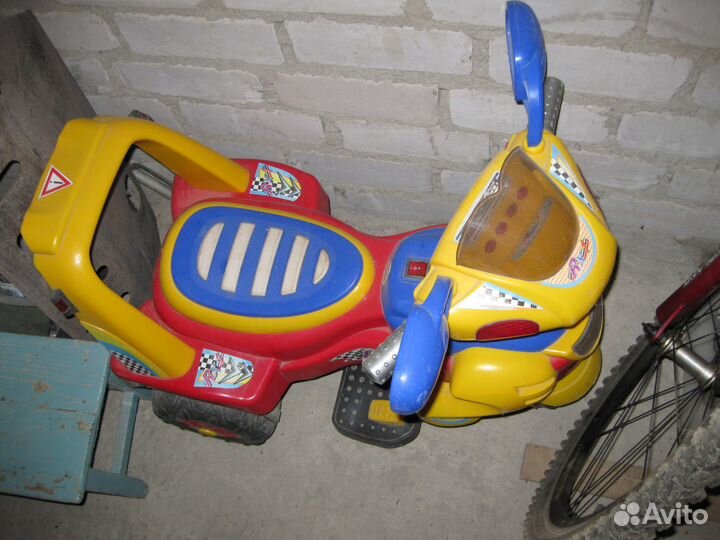 Электро мотоцикл детский