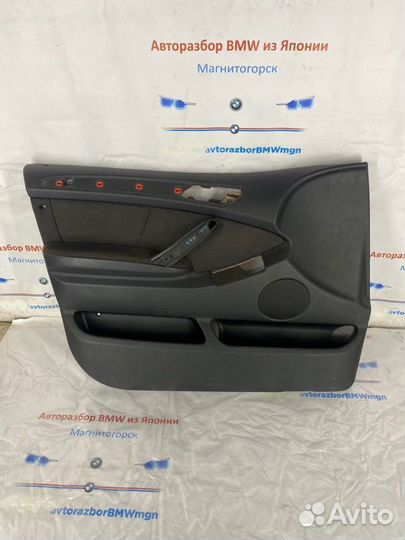 Дверная карта передняя левая Bmw X5 E53 M54B30