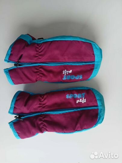 Варежки детские