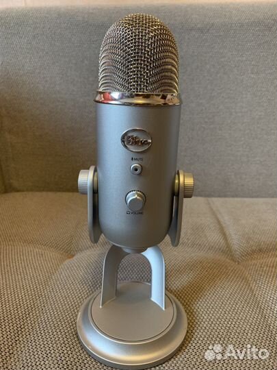 Студийный USB Микрофон blue yeti