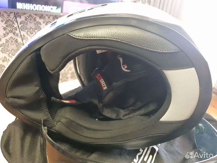 Шлем LS2 FF320 stream EVO Gloss White L