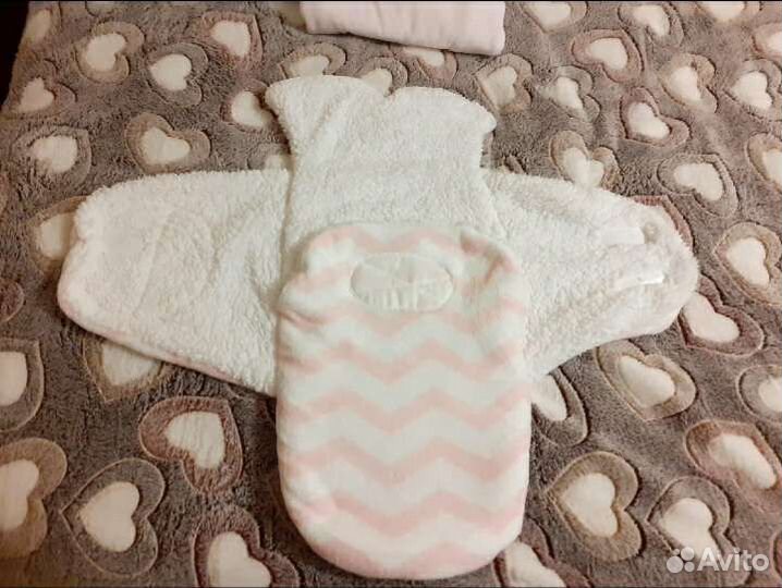 Теплый/мягкий кокон для новорожденн