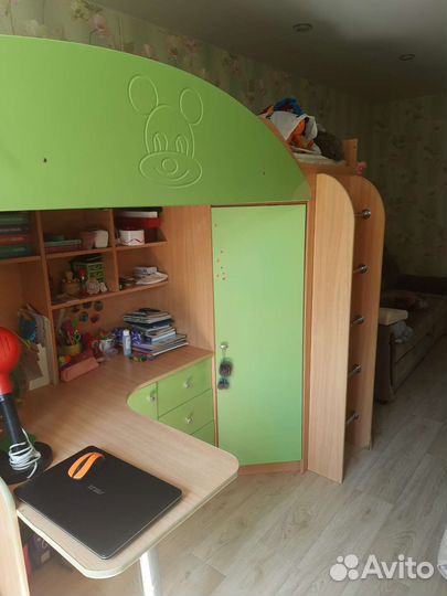 Кровать чердак