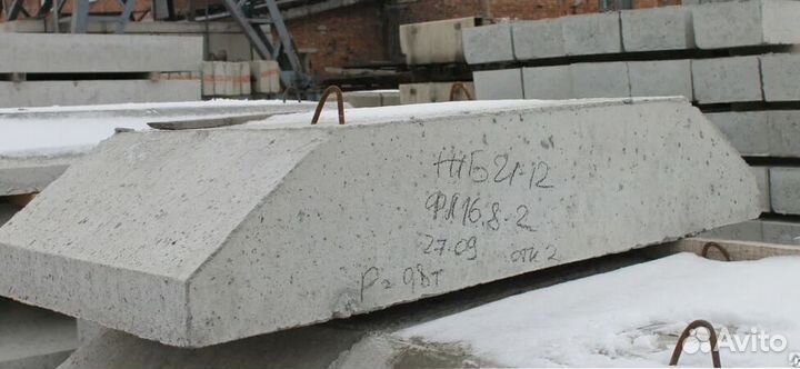 Плита ленточного фундамента от производителя