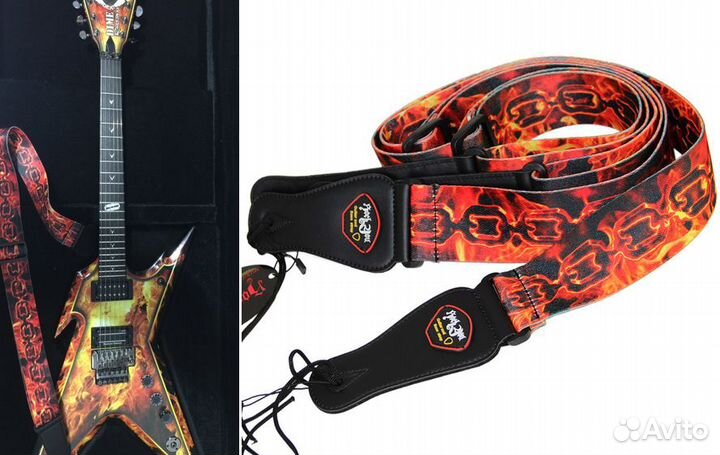 Ремень под гитара электрогитара акустическая бас