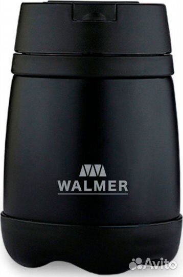 Термос для еды walmer Meal с ложкой 500 мл черный