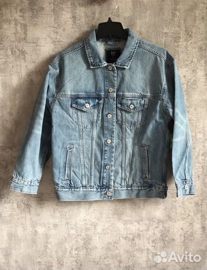 Джинсовая куртка Gap джинсовка новая 14-16