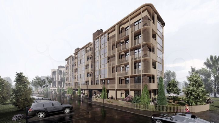 3-к. квартира, 97,3 м², 5/6 эт.