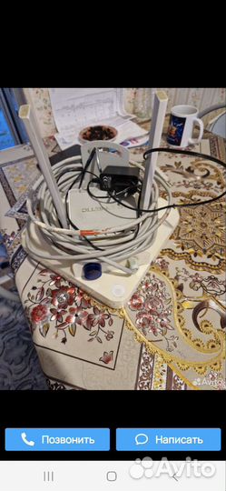 Усилитель интернет сигнал 4G антенна