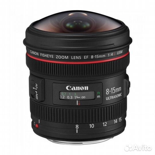 Объектив Canon EF 8-15mm f/4.0L Fisheye USM