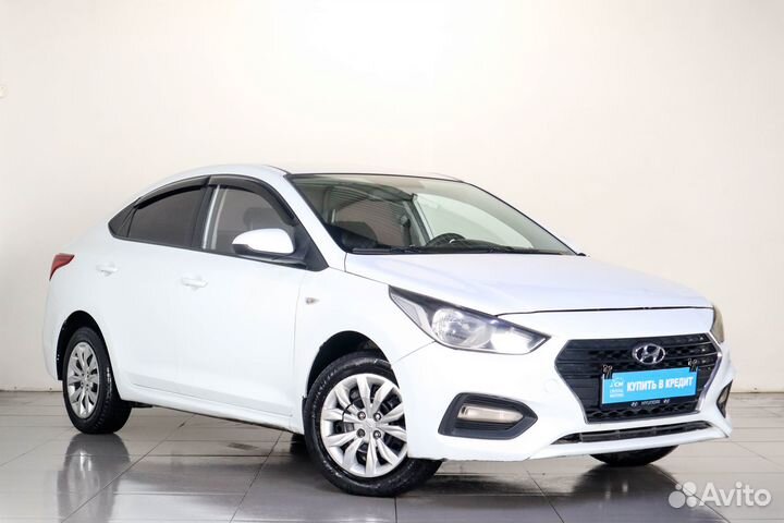 Hyundai Solaris 1.4 МТ, 2017, 183 129 км