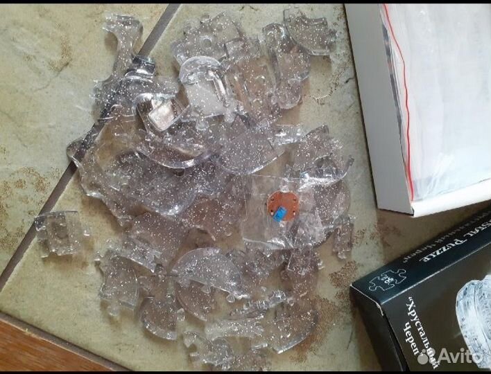 3d пазл Хрустальный череп