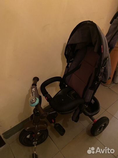 Прогулочная коляска велосипед