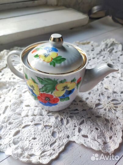 Чайник заварочный фарфор СССР