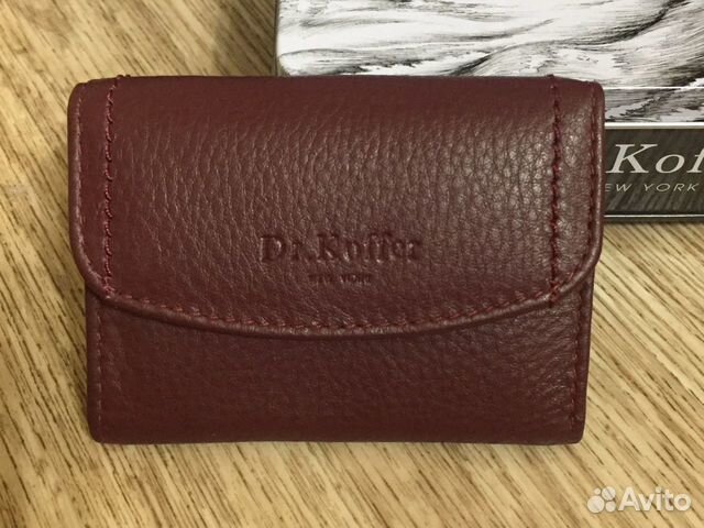 Женское портмоне натуральная кожа