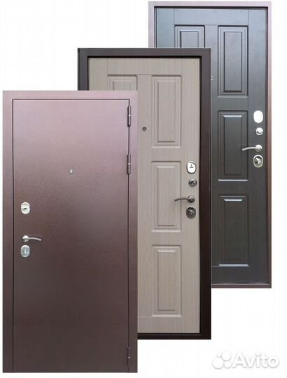 Дверь входная металлическая теплая (100мм) Мега