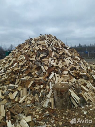 Дрова колотые. Любой объем
