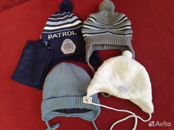 Шапка вязаная детская