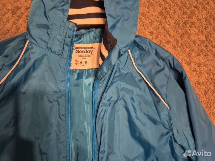 Ветровка лёгкая детская 6-8 лет