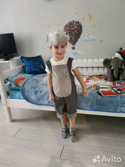 Костюм новогодний бегемот