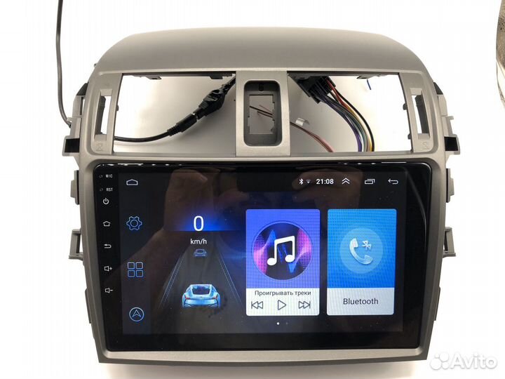 Toyota Corolla магнитола на андроиде
