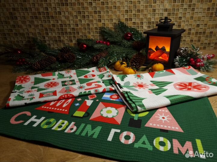 Набор кухонных полотенец