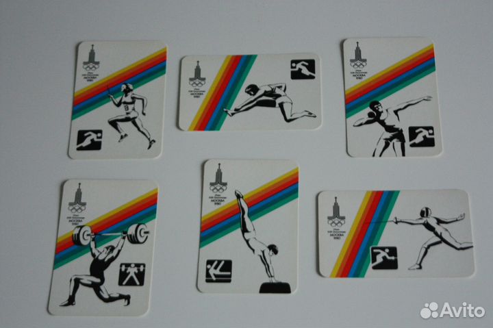 Календарики - олимпиада-80