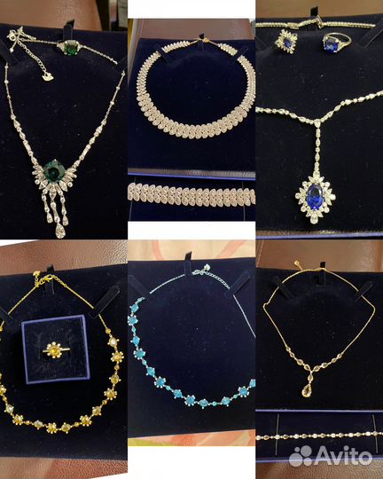 Колье Swarovski оригинал в ассортименте