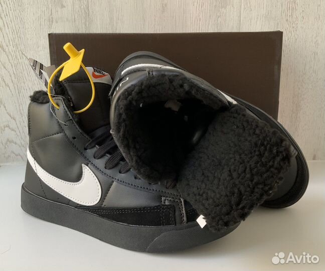 Кроссовки/кеды Nike Blazer Mid77 Vintage black