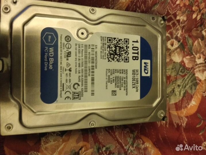 Жесткие диски на 1 Тб не пишет файлы