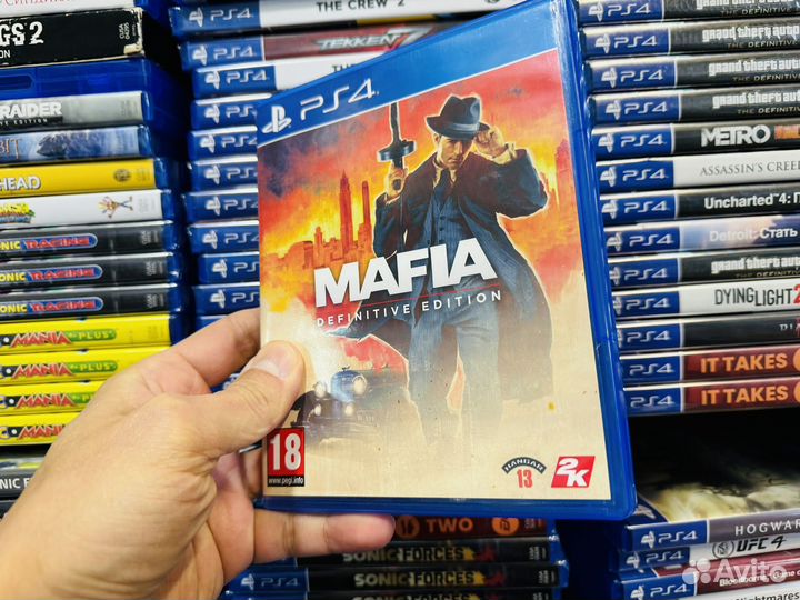 Mafia definitive edition ps4 диск