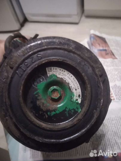 Компрессор кондиционера опель