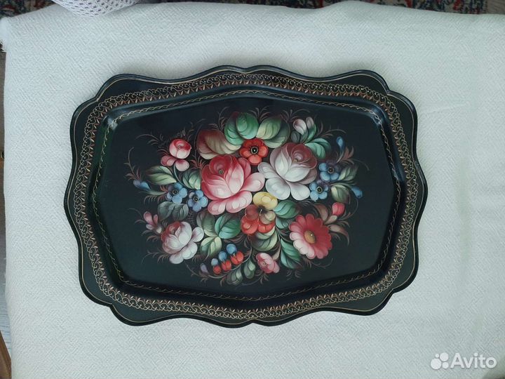 Подносы жостово СССР